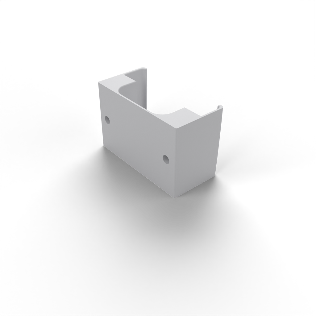 delonghi air condition remote holder screw holes view 2