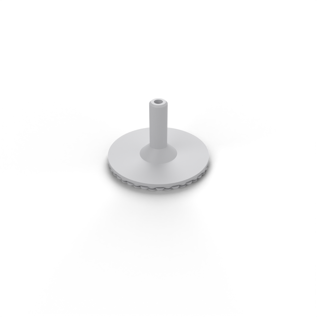 air stone wider opening hollow view 2