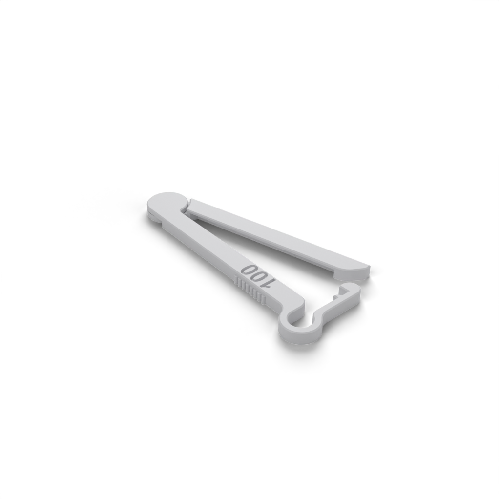 bag clip two stage 100mm view 2